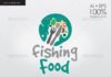 Food infographic – Fishing Food Logo – Food Logo Templates