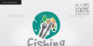 Food infographic – Fishing Food Logo – Food Logo Templates