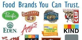 Food infographic – Food infographic – A list of some food brands you can trust. Big Food brands like General Mills, Ke…