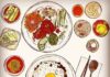 Food infographic – Food infographic – The sheer #joy of an #oriental #platter an #odyssey of opulent #flavours #greens…