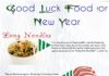 Food infographic – Good Luck Food