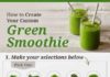Food infographic – Inspiration : Smoothies