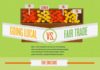 Food infographic – Local Vs. Fair Trade (Infographic)