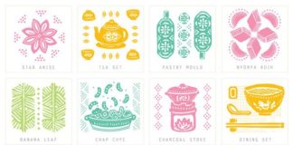 Food infographic – Taste of Baba and Nyonya on Behance