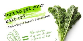 Food infographic – The Superpowers of Kale