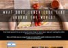 Food infographic – What Does Lunch Look Like Around The World #Infographic