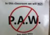 Management : An Educator's Life: No P.A.W.ing Allowed (Classroom Management Tip)