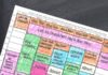 Management : Color Coding Time Management Tips! Planning Your Perfect Week