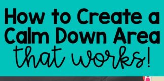 Management : How to Set Up A Calm Down Space That Really Works