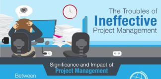 Management : The Troubles of Ineffective Project Management #infographic