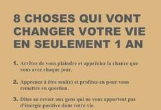 Psychology : 8 Choses Qui Vont Changer Votre Vie En Seulement 1 An.