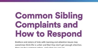 Psychology : At a Glance: 4 Common Complaints of Siblings of Kids With Learning and Attention Issues