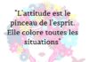 Psychology : Attitude et état d’esprit