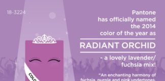 Psychology : Color Pantone 2014: orquídea radiante #infografia #infographic #design