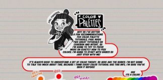 Psychology : Color theory infographic set – 1 of 4. Very well done