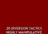 Psychology : Psychology : 20 Diversion Tactics Highly Manipulative Narcissists, Sociopaths And Psychopaths Use To Silence You