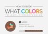 Psychology : Psychology : Psychology : What colors to use in your design infographic