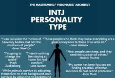 Psychology : Psychology : Psychology infographic and charts INTJ Personality Traits: The Mastermind Explained Infographic Description INTJ personality type infographic