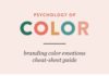Psychology : Psychology : Psychology of color for your brand