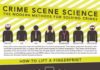 Science infographic – Crime-Solving Methods: A Pocket Guide