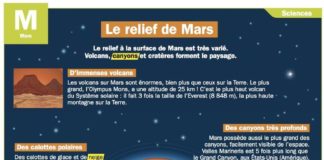 Science infographic – Science infographic – Le relief de Mars – InfographicNow.com | Your Number One Source For daily infographics & visual creativity