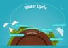 Science infographic – Water cycle infographic. Water Infographic