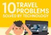 Travel infographic – 10 Travel Problems Solved by Technology #infographic