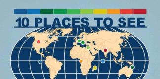 Travel infographic – 10 endroits à voir sur Terre avant qu’ils ne disparaissent