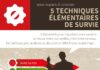 Travel infographic – 5 techniques élémentaires de survie