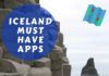 Travel infographic – Die besten Island Apps für Deine Reise