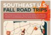 Travel infographic – Fall Road Trips Infographic