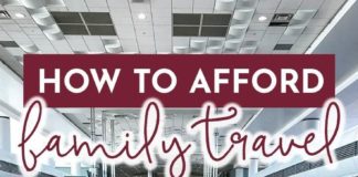 Travel infographic – How to Afford Family Travel: 10 Mistakes You’re Making (and what to do instead)