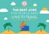 Travel infographic – Infographic: Best Jobs for People Who Love to Travel