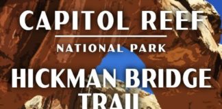Travel infographic – Just Go to Capitol Reef National Park – Hiking the Hickman Bridge Trail