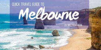 Travel infographic – Quick Travel Guide to Melbourne