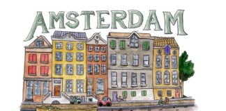 Travel infographic – Recipe Comix: Amsterdam Travel Sketchbook