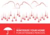 Travel infographic – Snowbirds: how to winterize your home while away infographic
