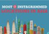 Travel infographic – Top Places in Asia by Instagram Likes (infographic included)
