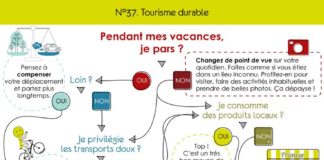 Travel infographic – Tourisme durable – Infographie éco-tourisme