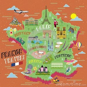 Travel infographic - Travel infographic - France travel map ...