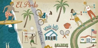 Travel infographic – Travel infographic – Map of Manhattan Beach on Behance