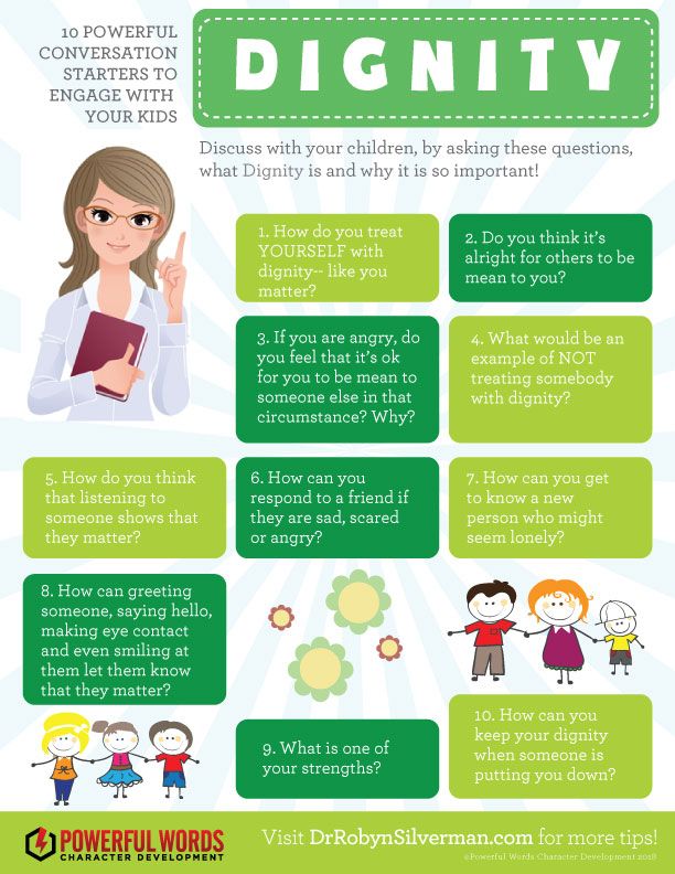 Educational infographic : Use these powerful conversation starters to ...