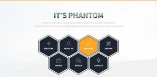 Business infographic : Phantom-Resume/CV/Portfolio Template Resume#CV#Phantom #AD