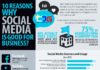 Business infographic : 10 bonnes raisons pour que les entreprises adoptent les médias sociaux via www….