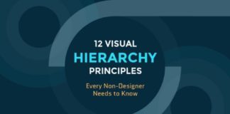 Business infographic : 12 Visual Hierarchy Principles for Beginners – Infographic