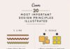 Business infographic : 20 Fundamental Elements Of Design