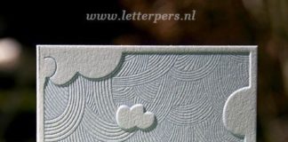 Business infographic : 30 cartes de visite avec une finition en letterpress