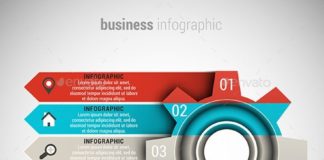 Business infographic : 4 in 1 Business Infographics Template Bundle. Download here: graphicriver.net/…..