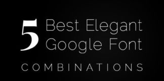 Business infographic : 5 Best #Elegant #Luxury Google Font Combinations more on ?utm_content=buffer667e…
