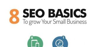 Business infographic : 8 Basic SEO Tactics to Drive Your Small Business (scheduled via
